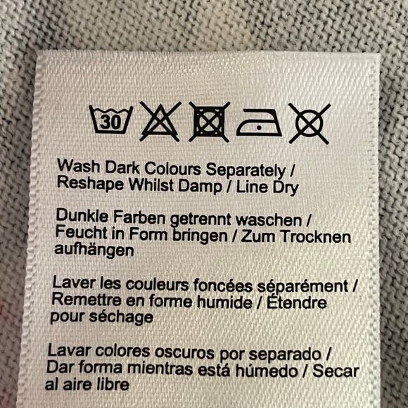 Joules Imelda Jersey Woven Mix Dress Blue Floral Stripe Size 10 Coastal Casual - Picture 12 of 12